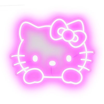 Hello Kitty Pink Neon Sign Hello Kitty Pink Neon Sign