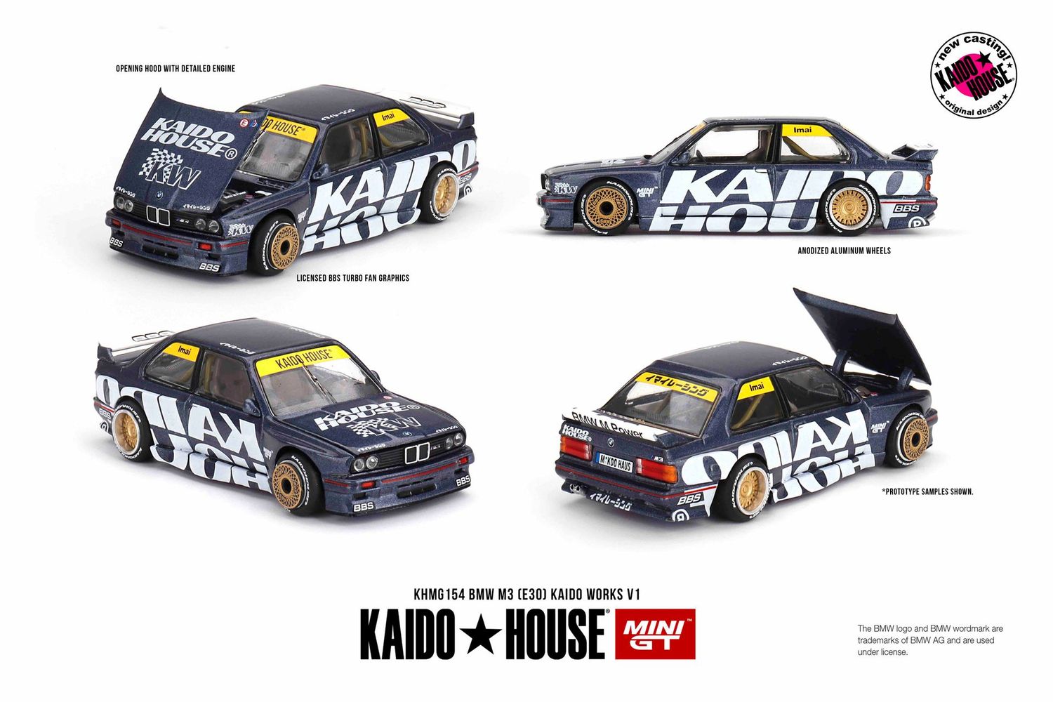 Kaido House KHMG154 BMW M3 (E30) Kaido Works V1