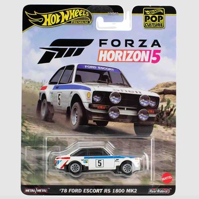 Hot Wheels Premium Pop Culture Forza Horizon 5 '78 Ford Escort RS 1800 MK2