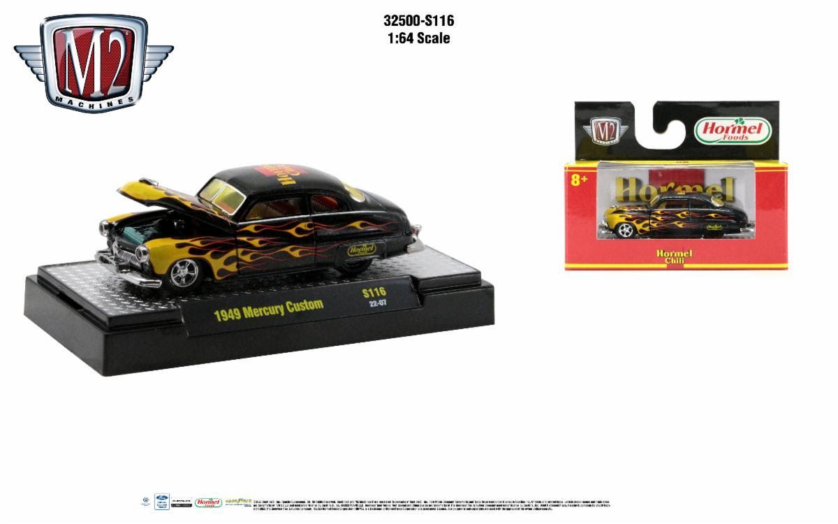 M2 Machines Hormel Chili S116 1949 Mercury Custom