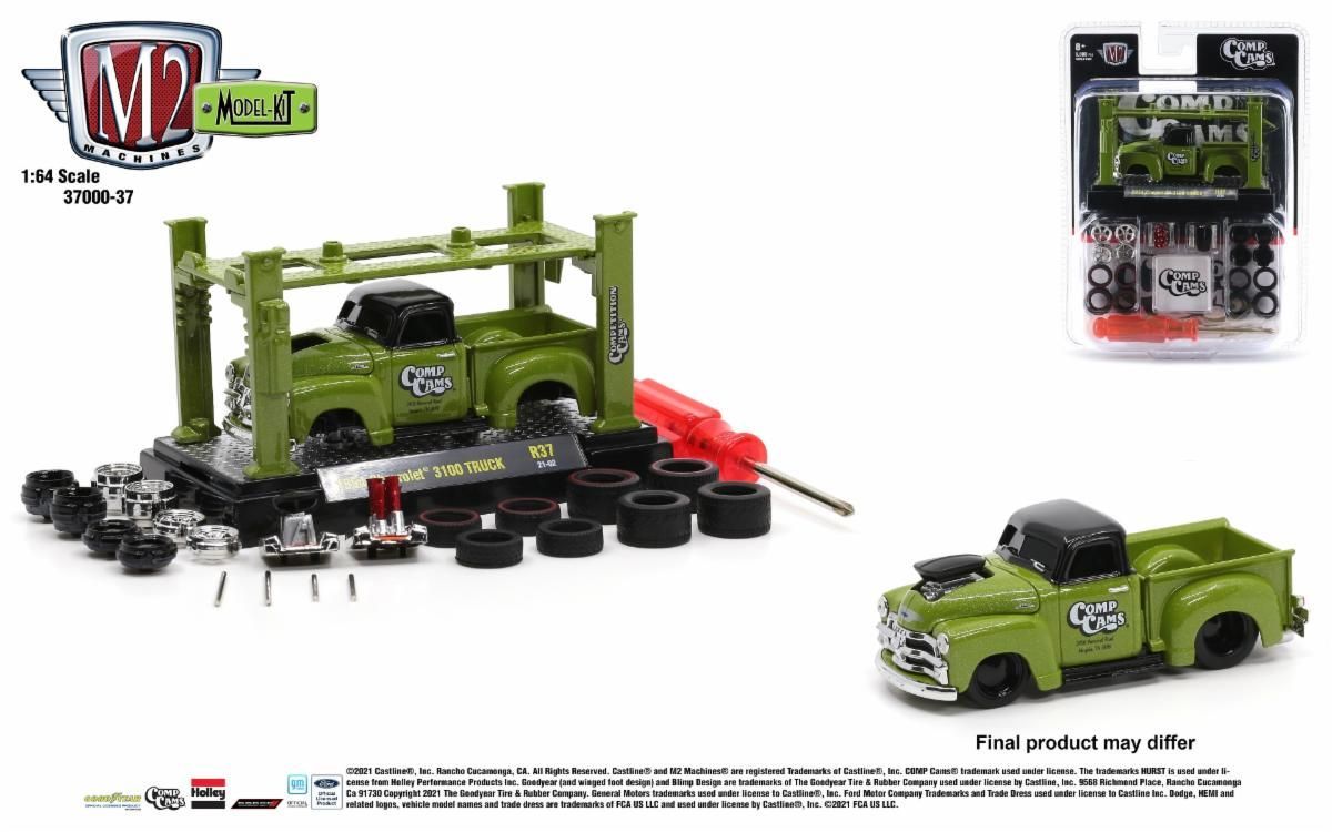 M2 Machines Model-Kit R37 1954 Chevrolet 3100 Truck