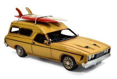 1976 Ford XC Falcon Panelvan with Surfboards 28cm Metal Ornament