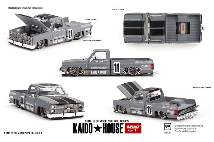 (Preorder) Kaido House KHMG160 Chevrolet Silverado KAIDO V2