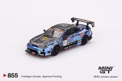 (Preorder) Mini GT Nissan Silvia (S15) D-MAX #70 D-MAX Racing 2023 D1 Grand Prix - Japan Exclusive RHD/D1