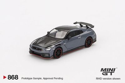 (Preorder) Mini GT Nissan GT-R Nismo 2024 NISMO Stealth Gray