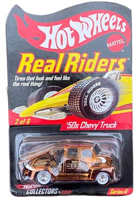 Hot Wheels Collectors Real Riders Series 6 '50s Chevy Truck