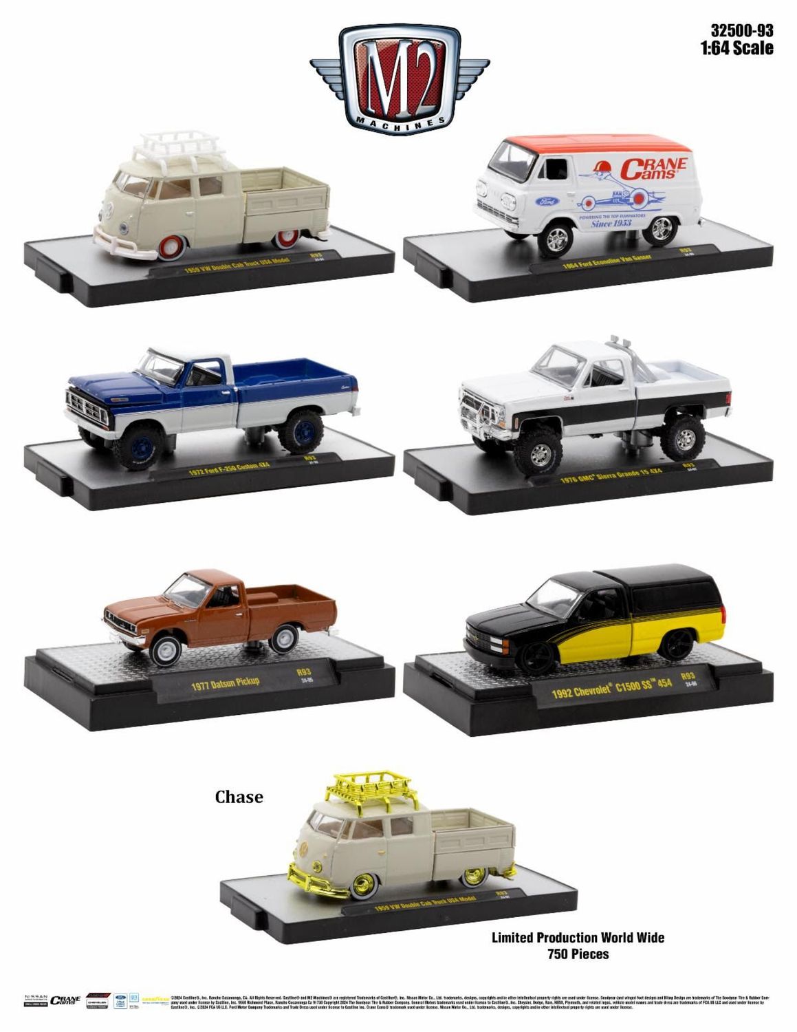 (Preorder) M2 Machines 32500 Series Release 93 (32500-93)