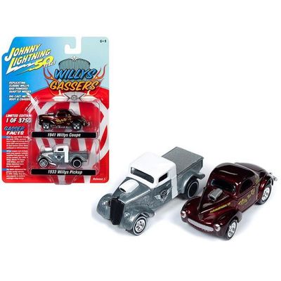 Johnny Lightning 2-Packs 2019 Release 1 Willys Gassers