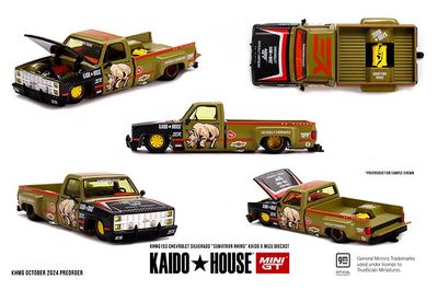(Preorder) Kaido House KHMG153 Chevrolet Silverado “Sumatran Rhino” KAIDO x MIZU Diecast