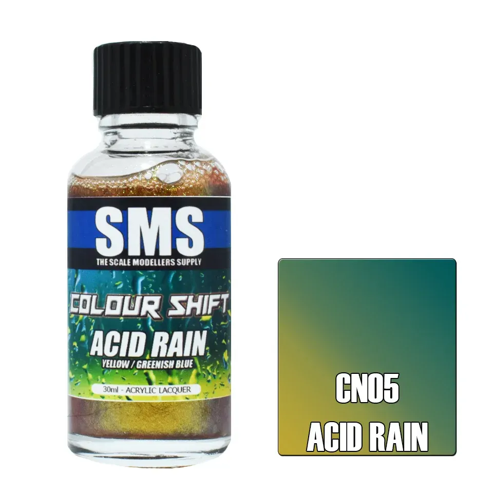 SMS Colour Shift Acrylic Lacquer Series CN05 Acid Rain (Yellow/Greenish Blue) 30ml