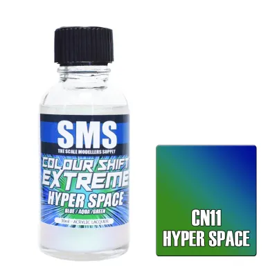 SMS Colour Shift Acrylic Lacquer Series CN11 Extreme Hyper Space (Blue/Aqua/Green) 30ml