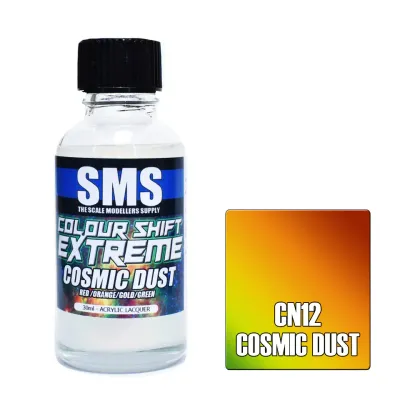SMS Colour Shift Acrylic Lacquer Series CN12 Extreme Cosmic Dust (Red/Orange/Gold/Green) 30ml