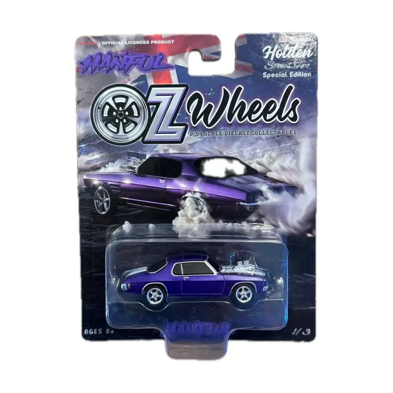 Oz Wheels 1/64 Hanful Holden Monaro Classic Purple Livery Oz Wheels 1/64 Hanful Holden Monaro Classic Purple Livery