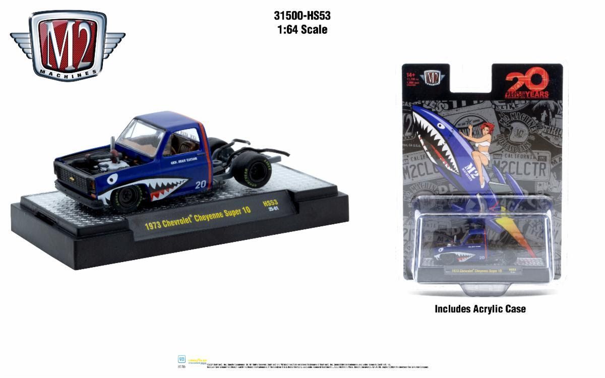 M2 Machines HS53 1973 Chevrolet Cheyenne Super 10 Hobby Exclusive