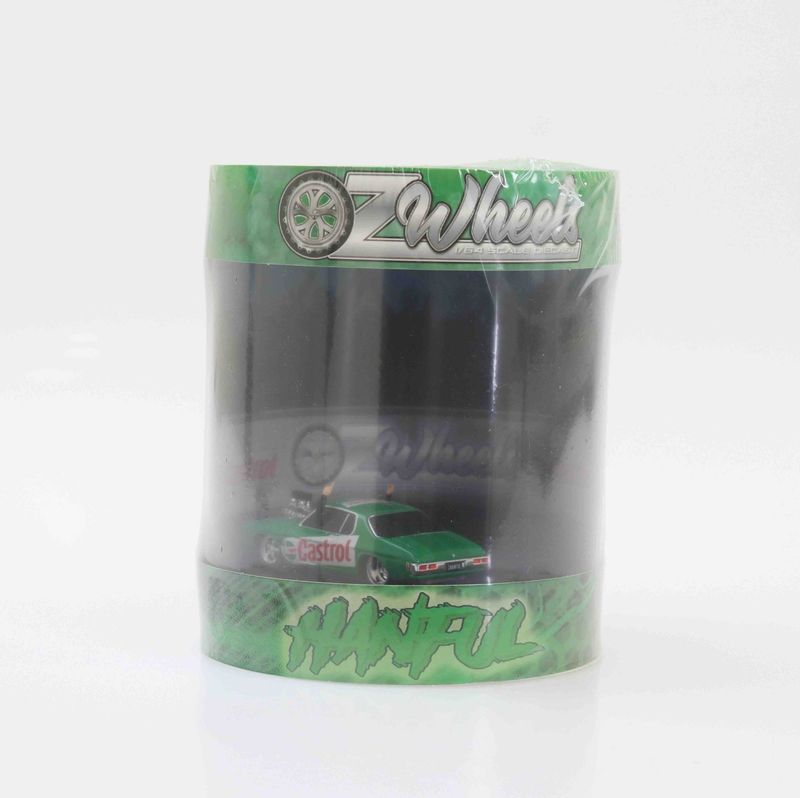 Oz Wheels 1:64 Castrol Hanful Skid in Cylinder Oz Wheels 1:64 Castrol Hanful Skid in Cylinder