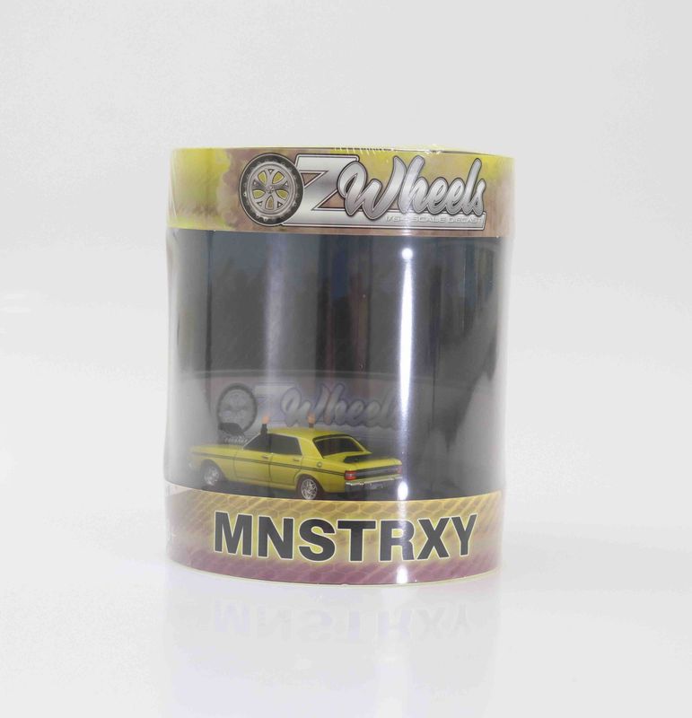 Oz Wheels 1:64 Monster XY Skid in Cylinder MNSTRXY Oz Wheels 1:64 Monster XY Skid in Cylinder MNSTRXY