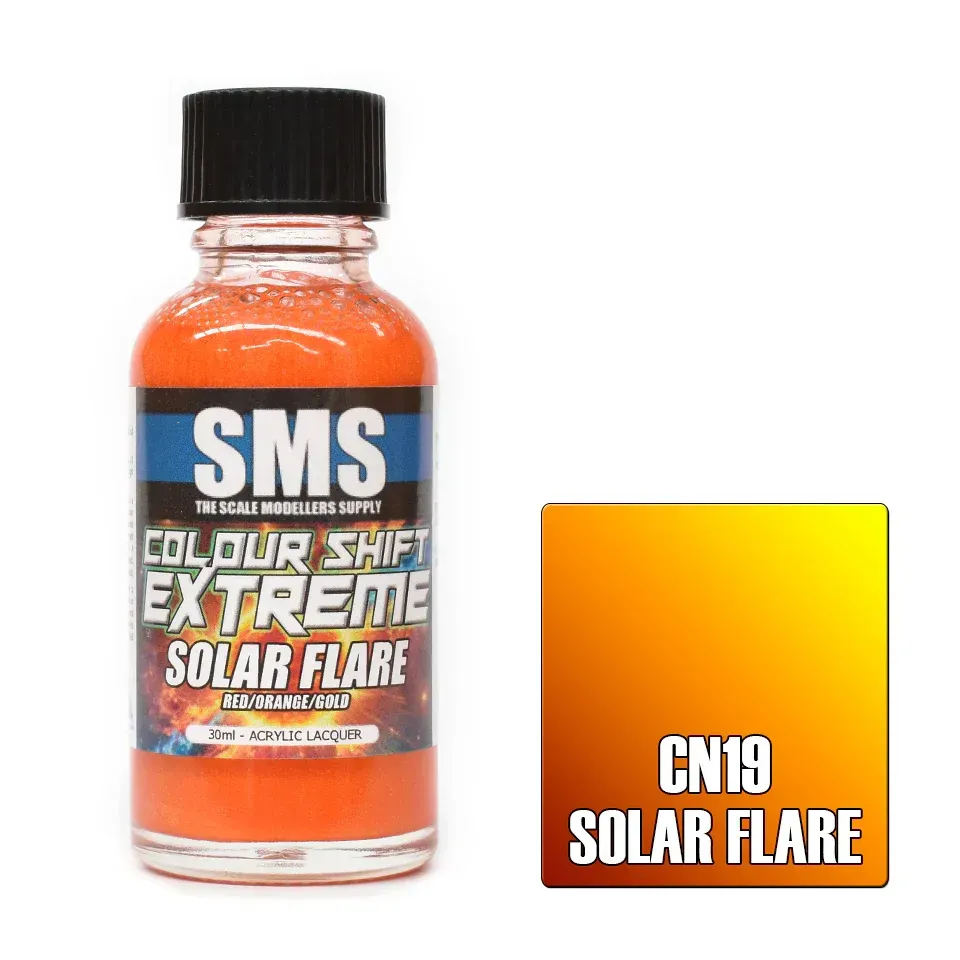 SMS Colour Shift Extreme CN19 Solar Flare (Red/Orange/Gold) 30ml