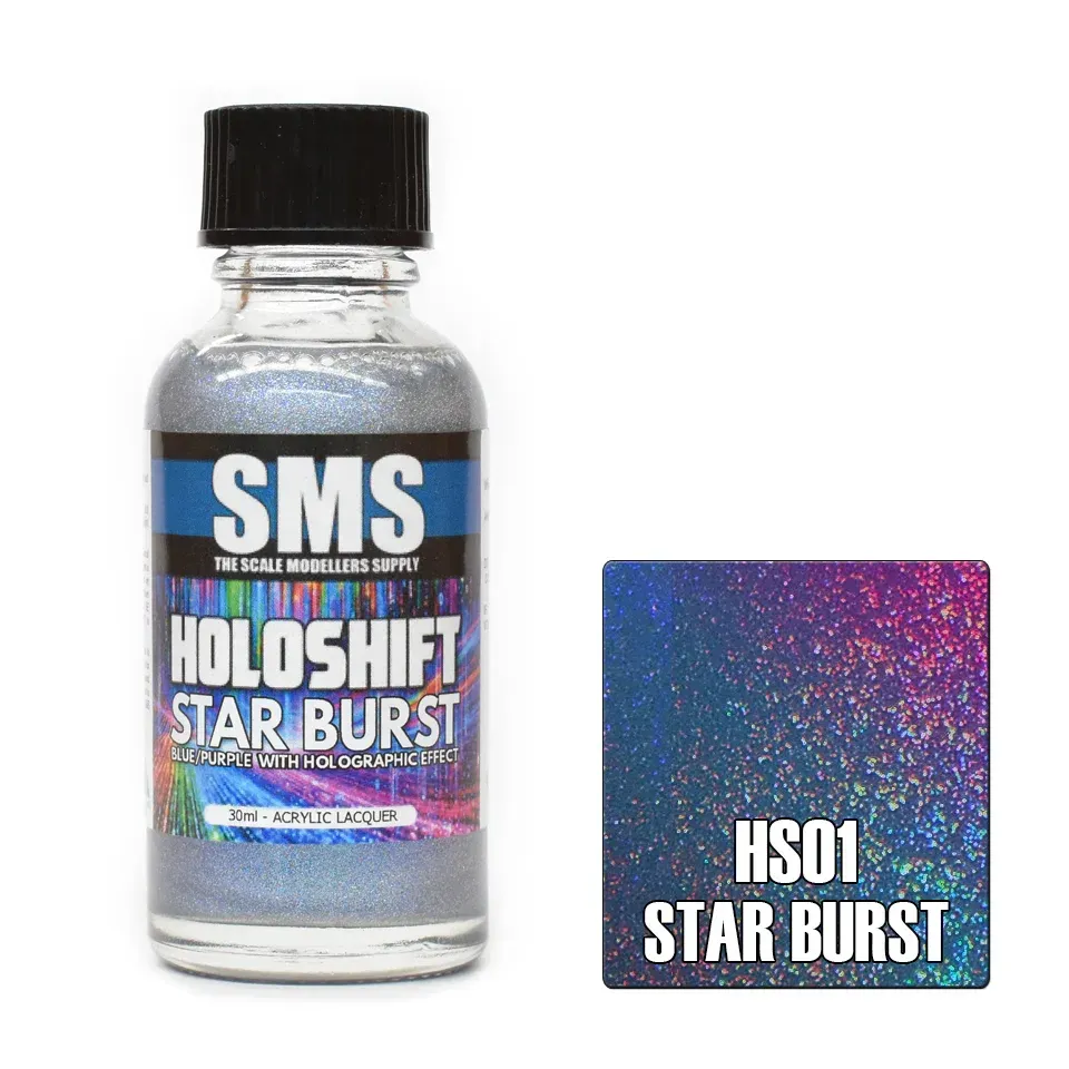 SMS Colour Shift Extreme Holoshift HS01 Star Burst (Blue/Purple/Holo) 30ml