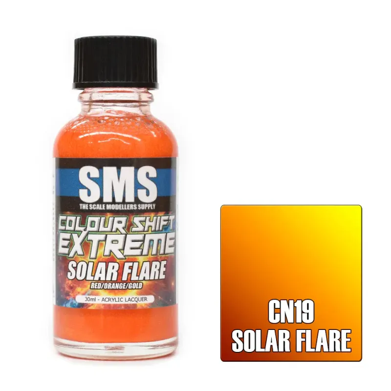 SMS Colour Shift Extreme CN19 Solar Flare (Red/Orange/Gold) 30ml