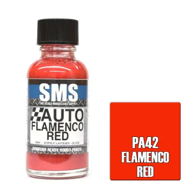 SMS Auto Colour Series PA42 Flamenco Red 30ml
