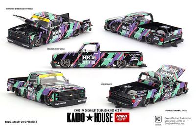 (Preorder) Kaido House KHMG174 Chevrolet Silverado KAIDO HKS V1