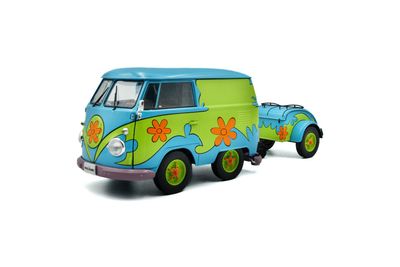 (Preorder) Solido 1/18 Volkswagen Kool Kombi Flower Power