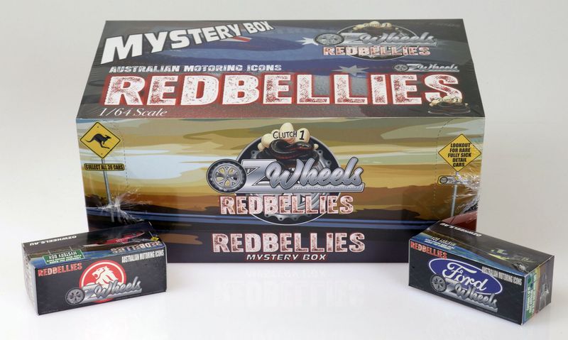 Oz Wheels R1 Red Bellies Mystery Box