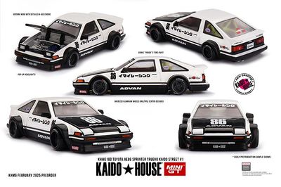 (Preorder) Kaido House KHMG180 Toyota AE86 Sprinter Trueno Kaido Street V1