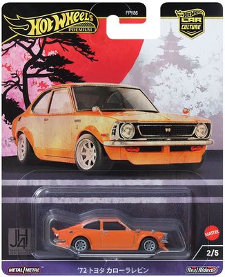Hot Wheels Car Culture Japan Historics 4 '72 Toyota Corolla Levin