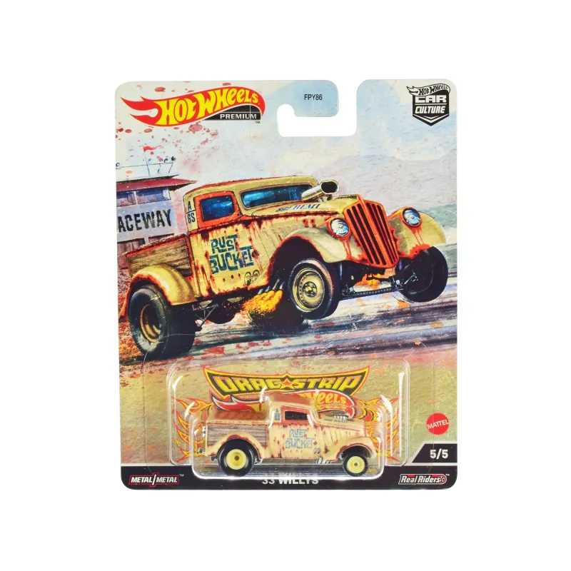 Hot Wheels Premium Car Culture Drag Strip Demons '33 Willys