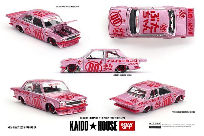 (Preorder) Kaido House KHMG161 Datsun 510 Pro Street Buta V1