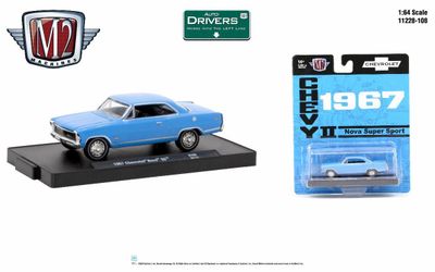 M2 Machines Auto-Drivers Release 108 1967 Chevrolet Nova SS