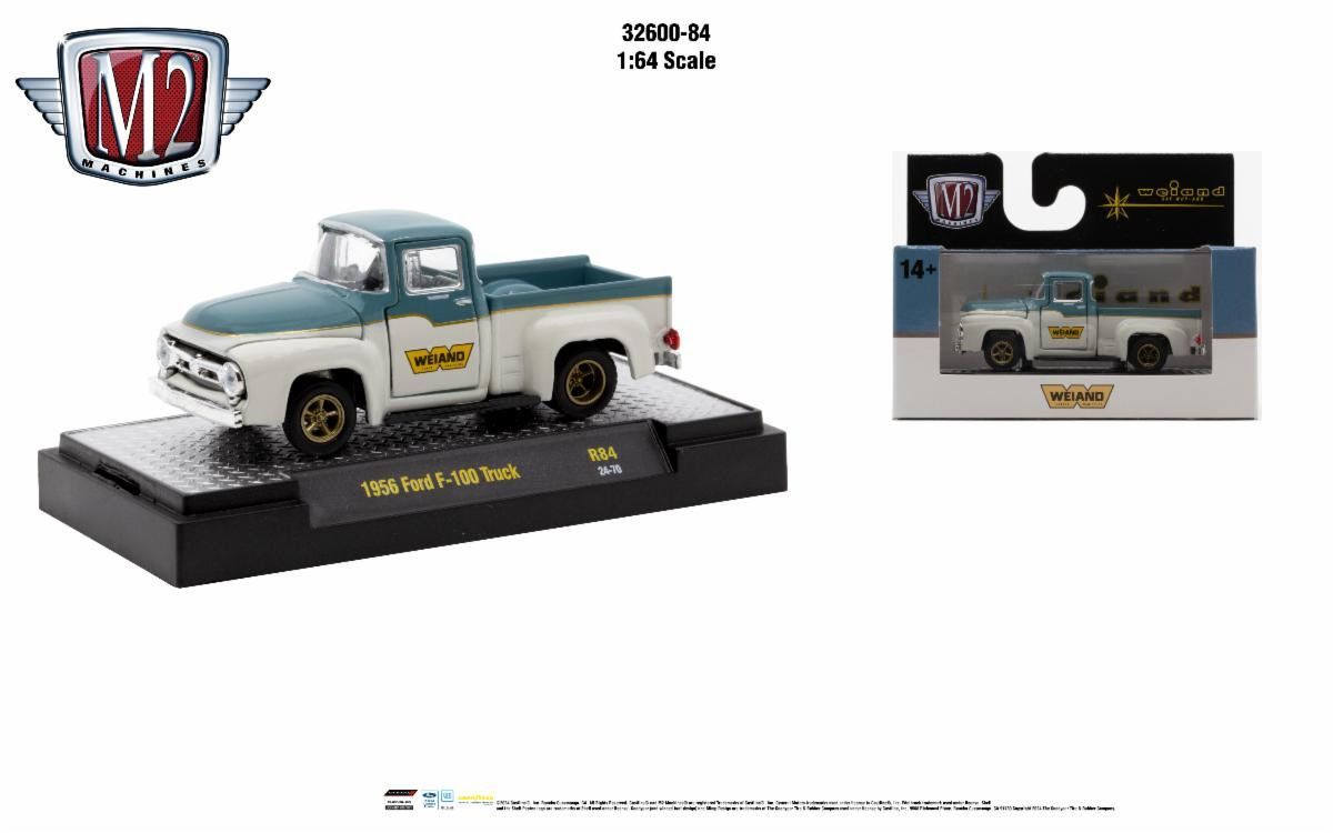 M2 Machines R84 Weiand 1956 Ford F-100 Truck