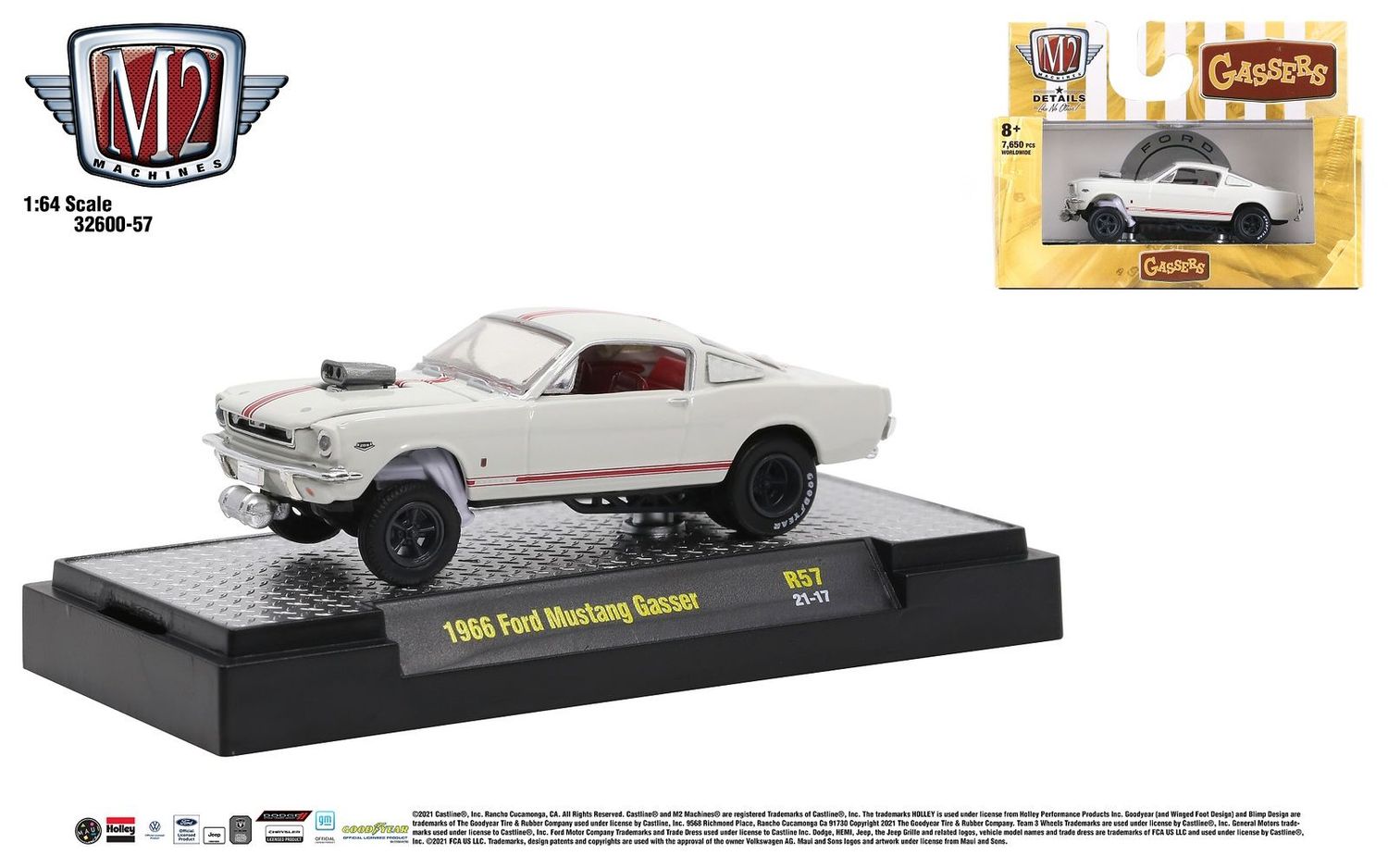 M2 Machines R57 1966 Ford Mustang Gasser