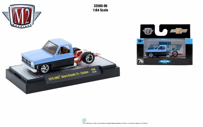 M2 Machines Auto-Thentics R96 1976 GMC Sierra Grande 15 Custom