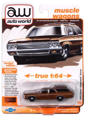 Auto World Premium Series Release 3 Version A 1970 Chevy Kingswood Estate