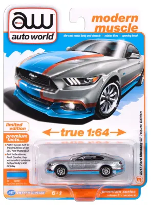 Auto World Premium Series Release 3 Version A 2017 Ford Mustang GT Tribute Edition