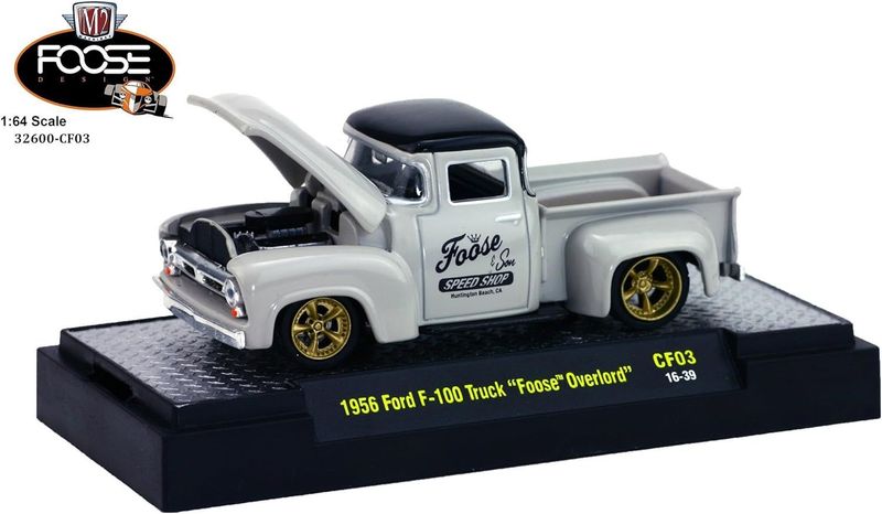 M2 Machines CF03 Chip Foose 1956 Ford F-100 Truck "Overlord"