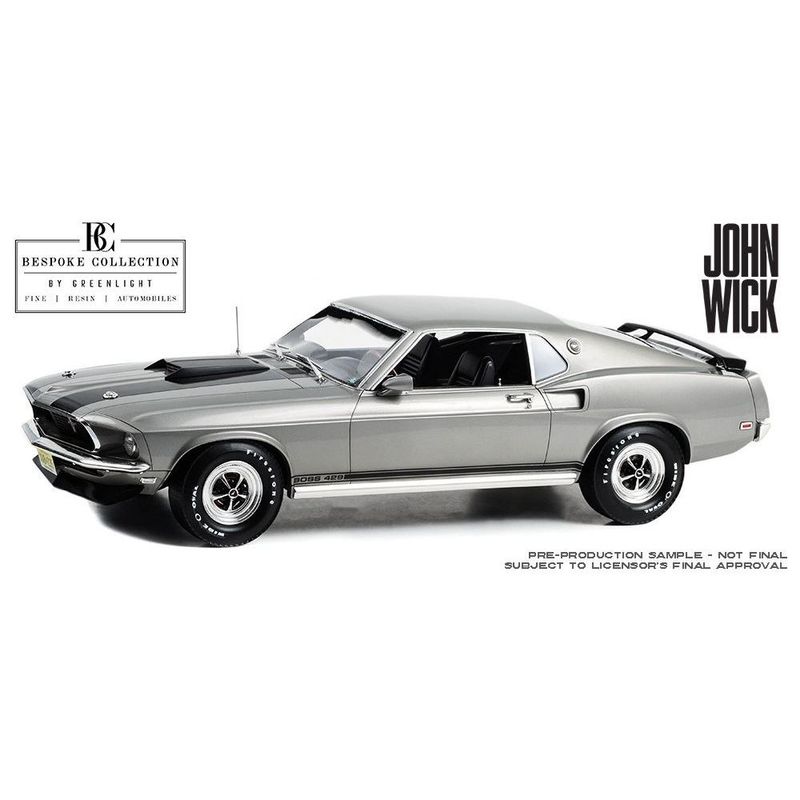 Greenlight Bespoke Resin Co 1/12 John Wick (2014) 1969 Ford Mustang BOSS 429