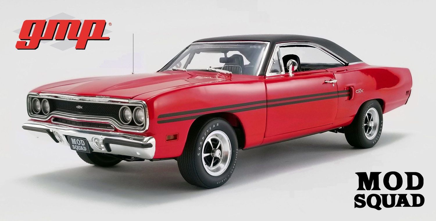 GMP 1/18 Mod Squad 1970 Plymouth GTX Movie
