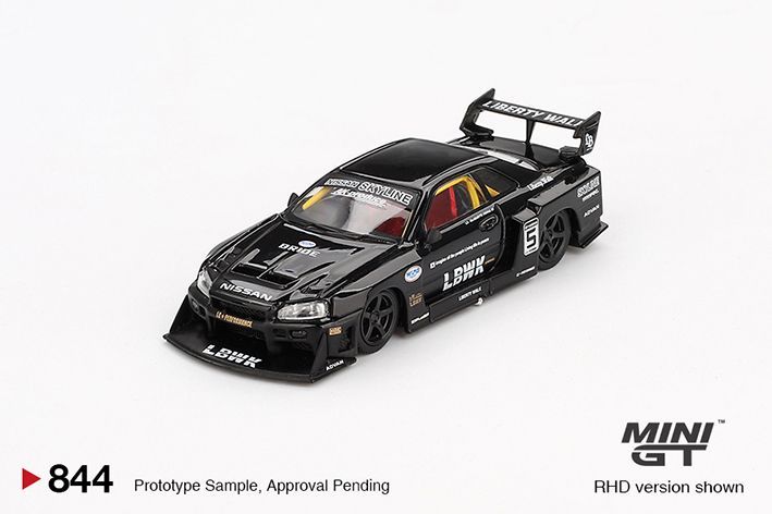 Nissan LB-ER34 Super Silhouette SKYLINE Black