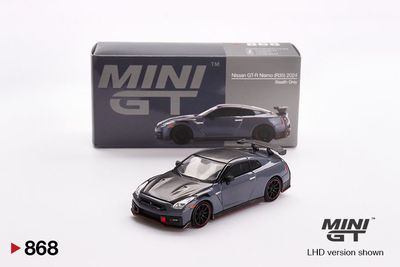 (Preorder) Mini GT Nissan GT-R Nismo 2024 NISMO Stealth Gray