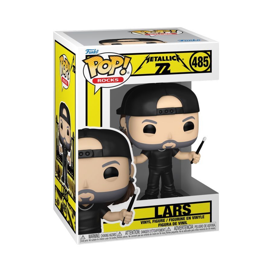 (Preorder) Funko Pop! Rocks #485 Metallica (72 Seasons) Lars