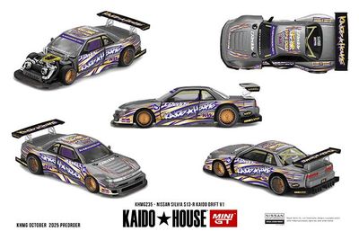 (Preorder) Kaido House KHMG235 Nissan Silvia S13-R KAIDO DRIFT V1