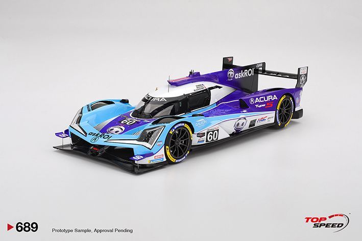 (Preorder) Topspeed 1/18 Acura ARX-06 #60 Acura Meyer Shank Racing 2025 IMSA Sebring 12 Hrs (Preorder) Topspeed 1/18 Acura ARX-06 #60 Acura Meyer Shank Racing 2025 IMSA Sebring 12 Hrs