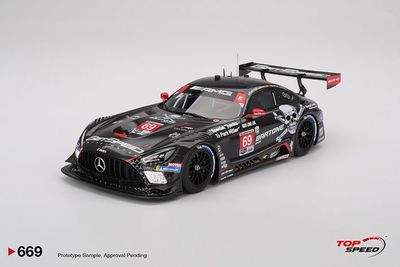 (Preorder) Topspeed 1/18 Mercedes-AMG GT3 EVO #69 GetSpeed 2025 IMSA Daytona 24 Hrs