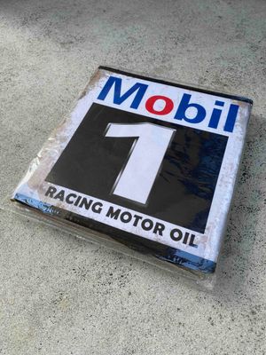 Mobil 1 Racing Motor Oil Foldable Storage Cube Box