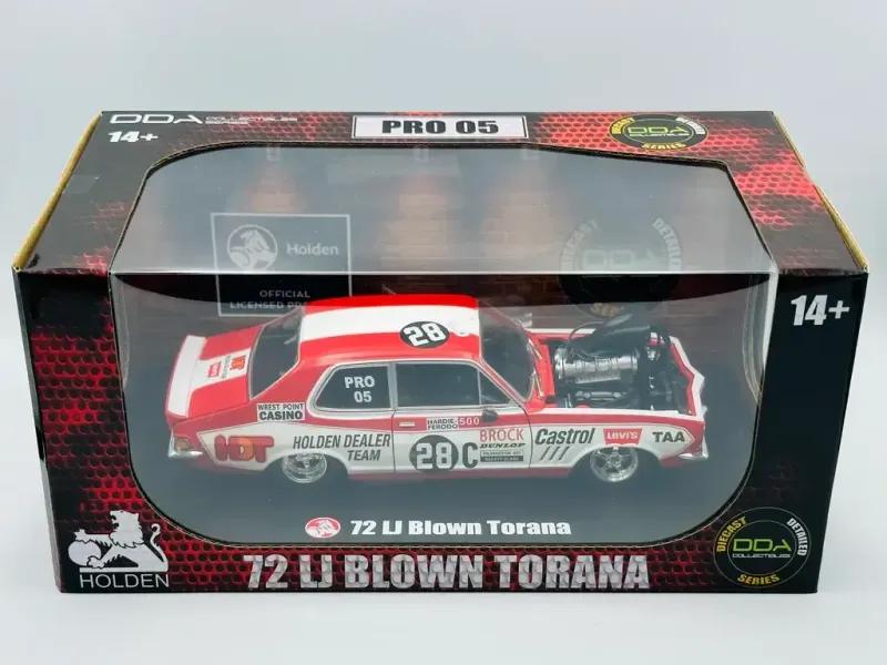 DDA608 1/24 #28C Holden 72 LJ Blown Torana Brock