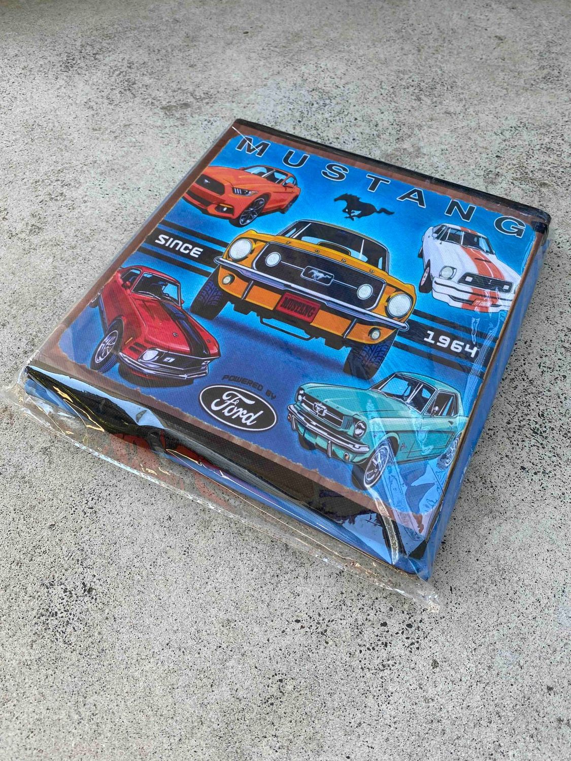 Ford Mustang Foldable Storage Cube Box