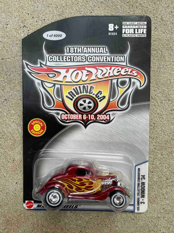 Hot Wheels 18th Annual Collectors Convention 3-Window '34